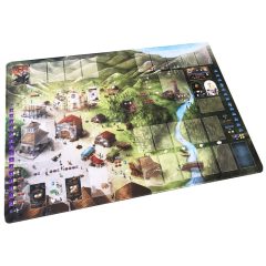   A Nyugati királyság építőmesterei társasjáték Neoprén Playmat (angol nyelvű)