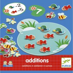 DJECO Eduludo Additions - Összeadás fejlesztő játék