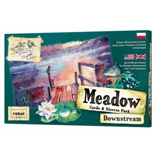  Meadow: Downstream - Cards & Sleeves Pack (Angol nyelvű) társasjáték kiegészítő