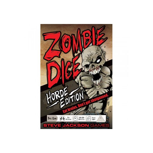 Zombie Dice Horde Edition (angol nyelvű) társasjáték