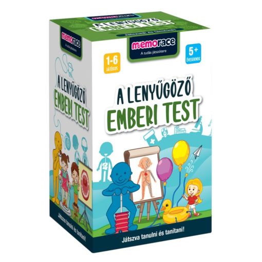 Memorace - A lenyűgöző emberi test társasjáték