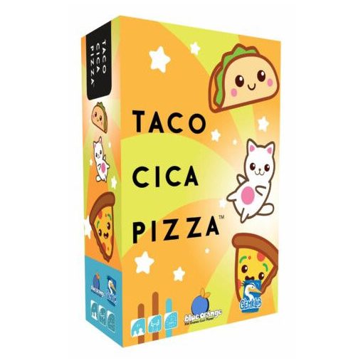 Taco, cica, pizza társasjáték