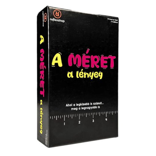 A méret a lényeg társasjáték